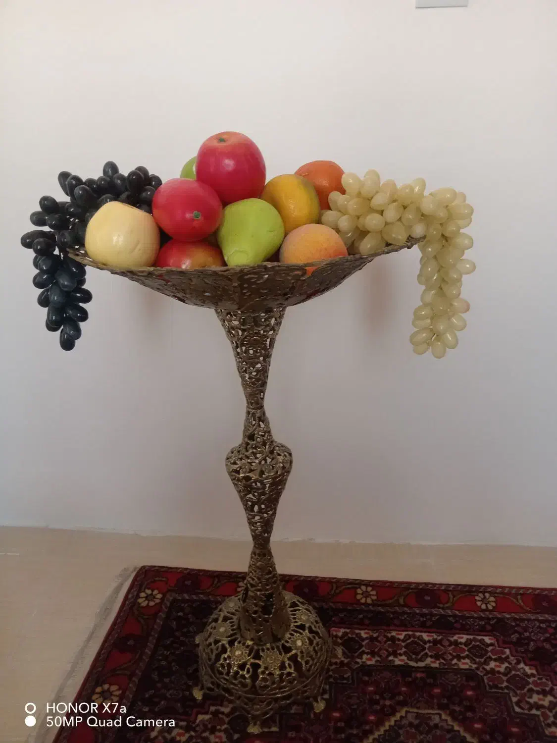 میوه خوری برنز با میوه|صنایع دستی و سایر لوازم تزئینی|میانه, |دیوار