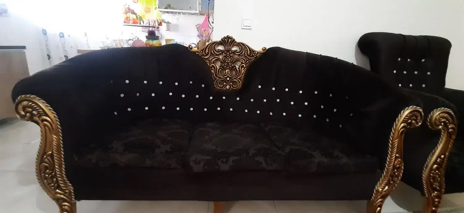 مبل ۷ نفره|مبلمان خانگی و میز عسلی|صفادشت, |دیوار