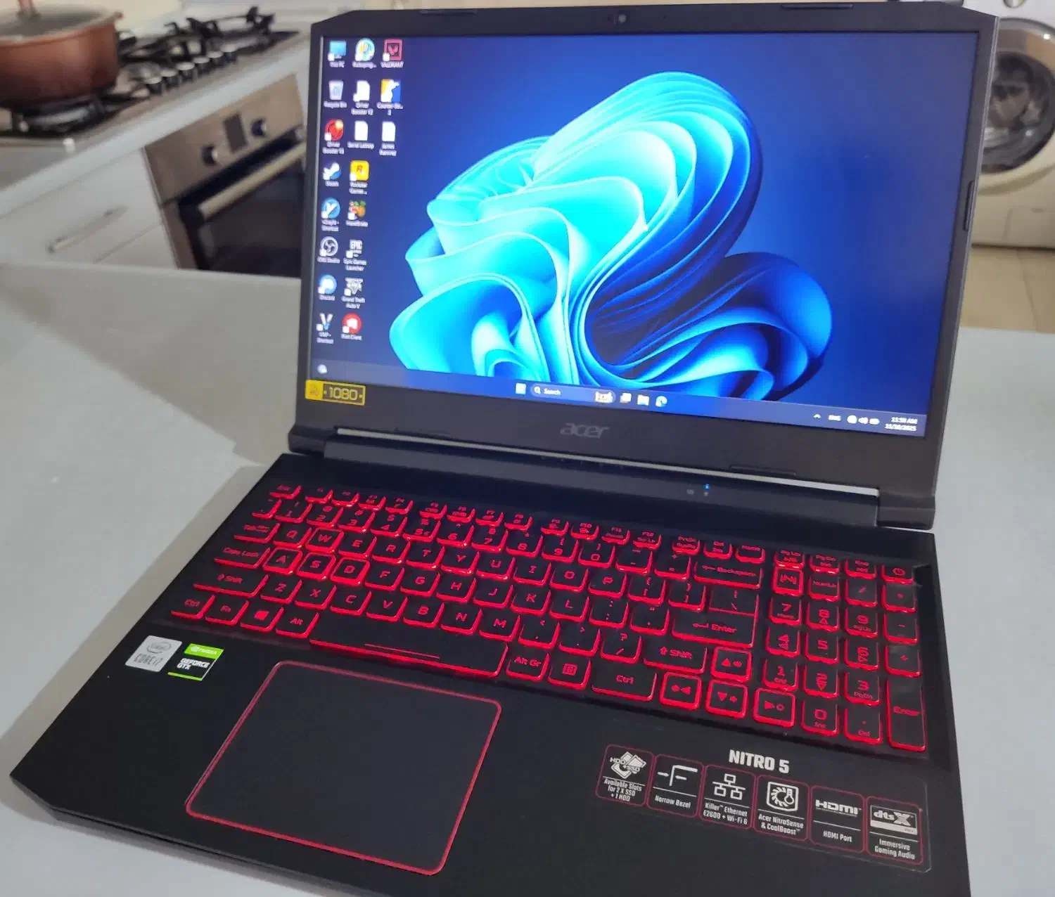 لبتاپ گیمینگ Acer Nitro 5|رایانه همراه|بندرعباس, |دیوار