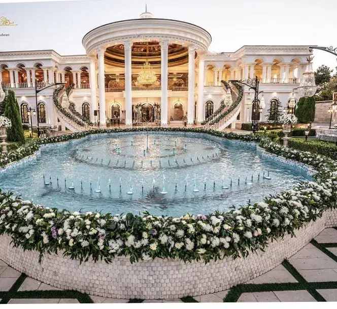 باغ تالار عمارت ارمغان|خدمات پذیرایی، مراسم|گرمدره, |دیوار