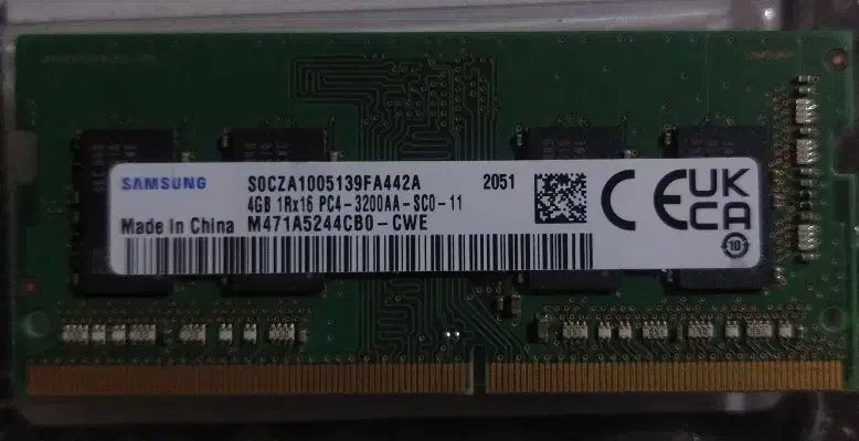 Ram samsung 4G ddrf 3200AA Original  laptop|قطعات و لوازم جانبی رایانه|تبریز, |دیوار