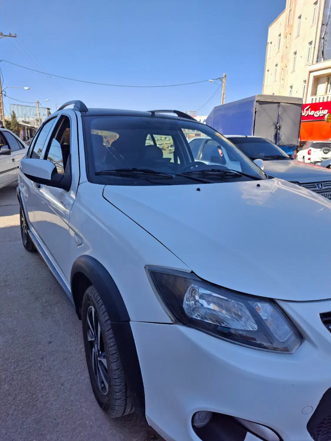 کوییک R سفید مشکی|خودرو سواری و وانت|یاسوج, |دیوار