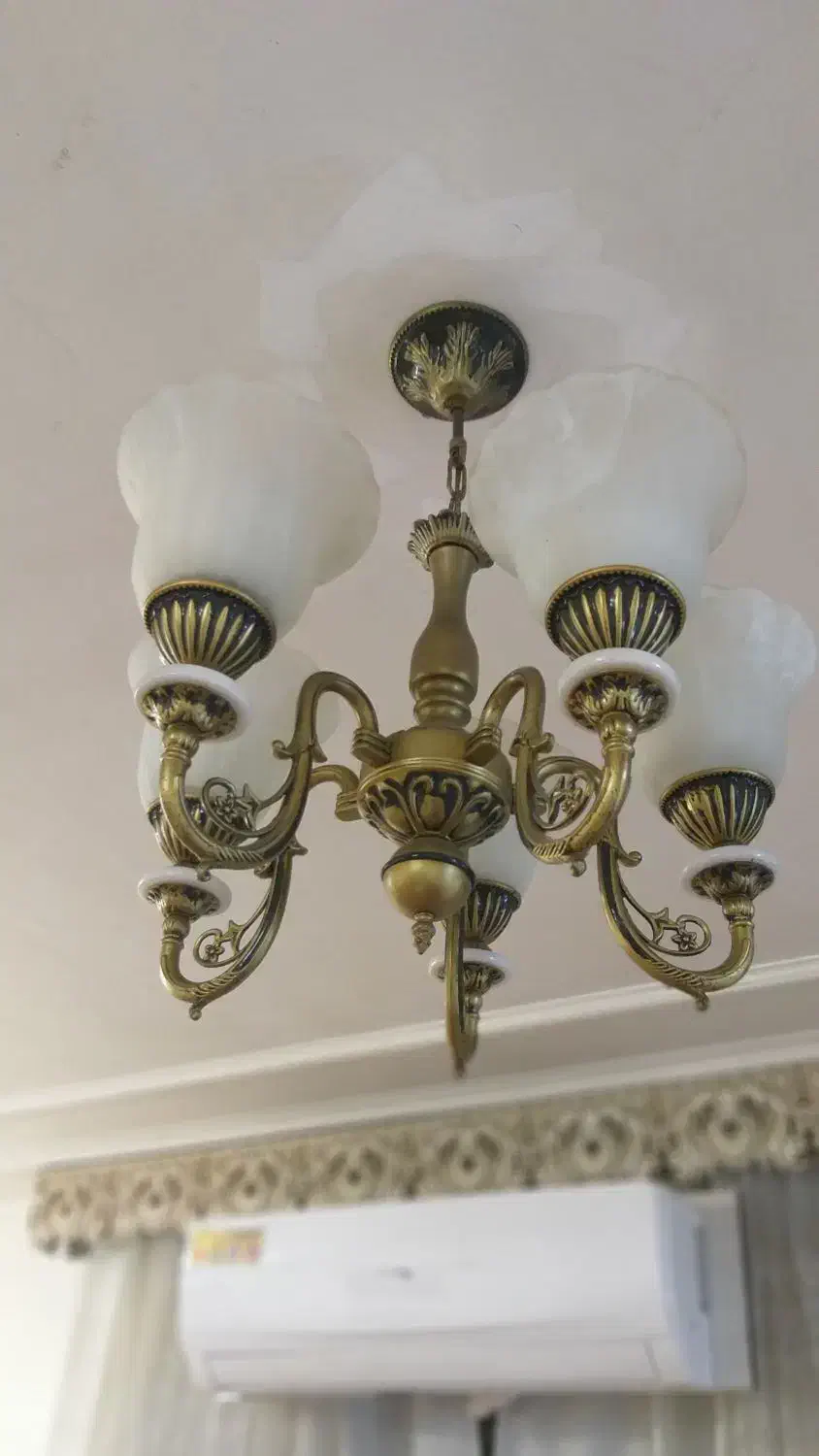 لوستر آویز ۵ شعله|لوستر و چراغ آویز|اهواز, کوی مهدیس|دیوار