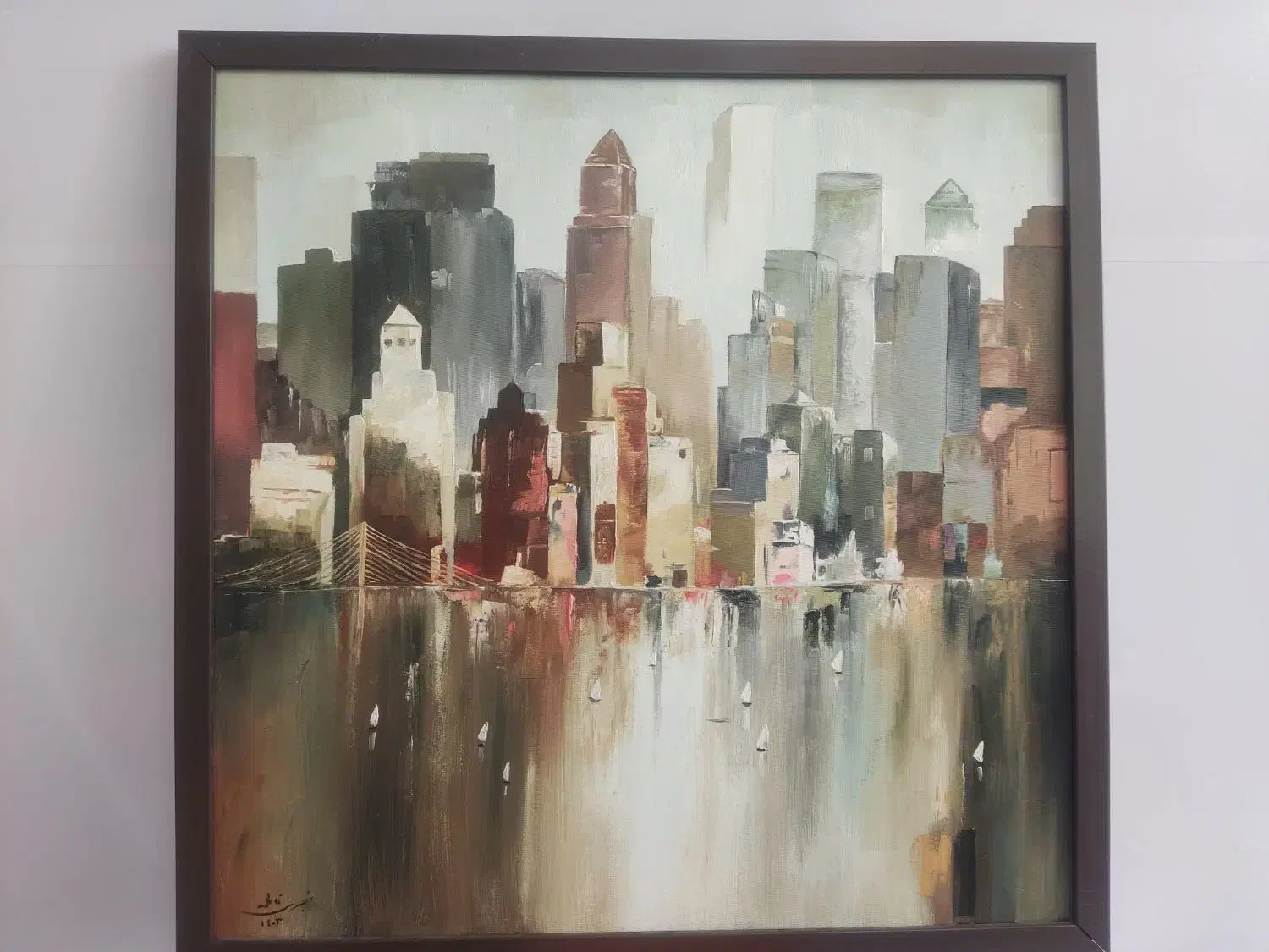 تابلوی فروشی رنگ روغن و سیاه قلم|تابلو، نقاشی، عکس|بیرجند, |دیوار