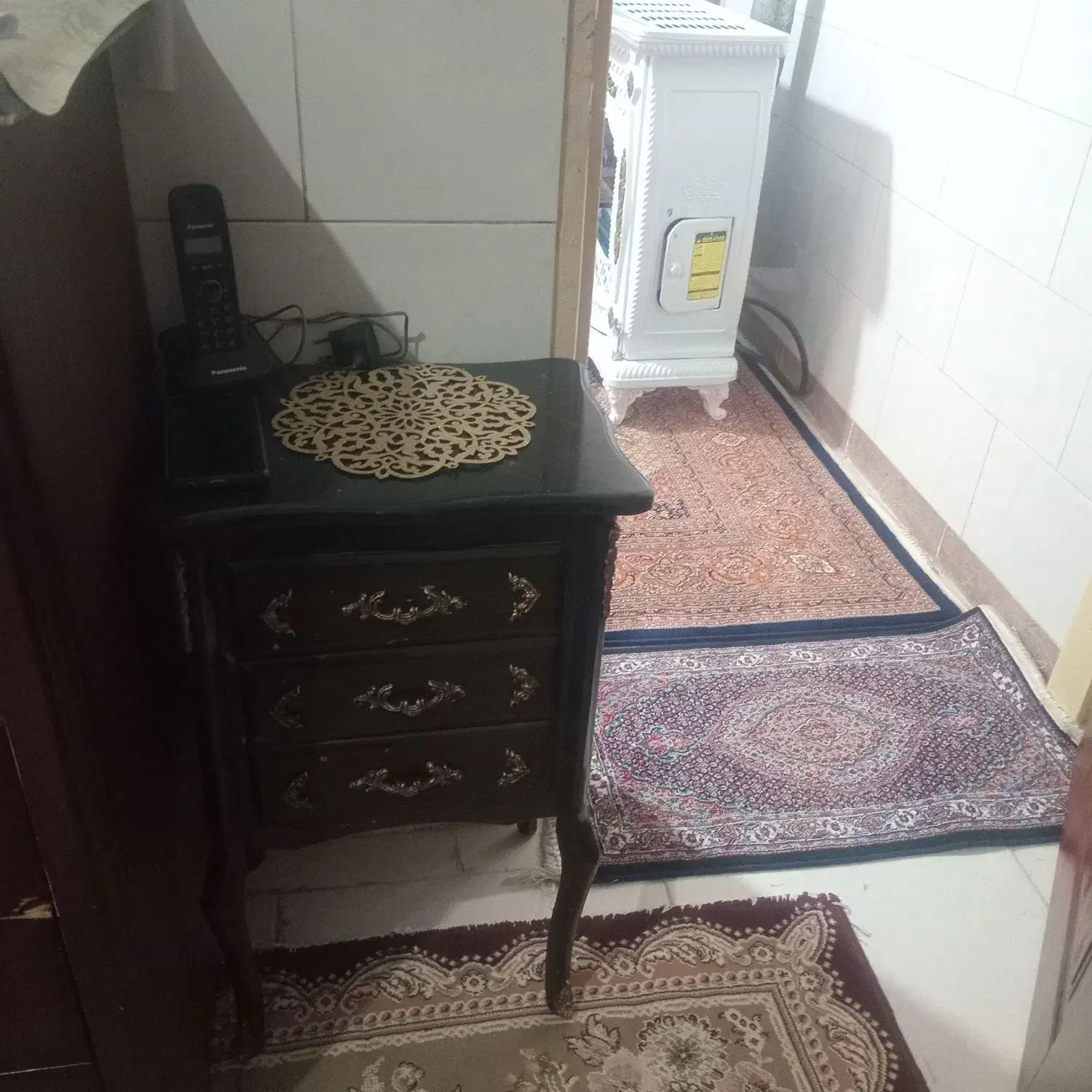 میز تلفن چوبی|میز تلفن|معصومیه, |دیوار