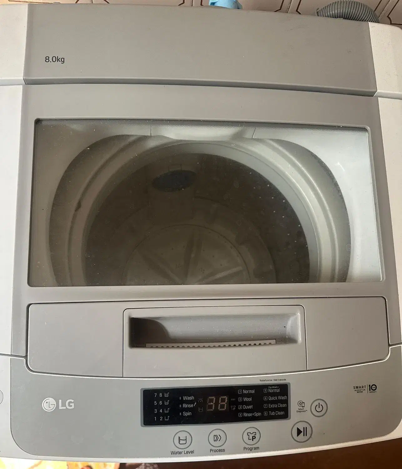 لباسشویی درب بالا LG|ماشین لباسشویی و خشک‌کن لباس|شیراز, سجادیه|دیوار