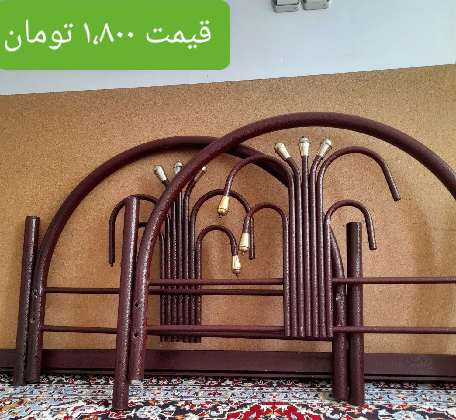 تخت فلزی ۱،۸۰۰ تومان تخفیف پای معامله|تشک تختخواب|کامیاران, |دیوار