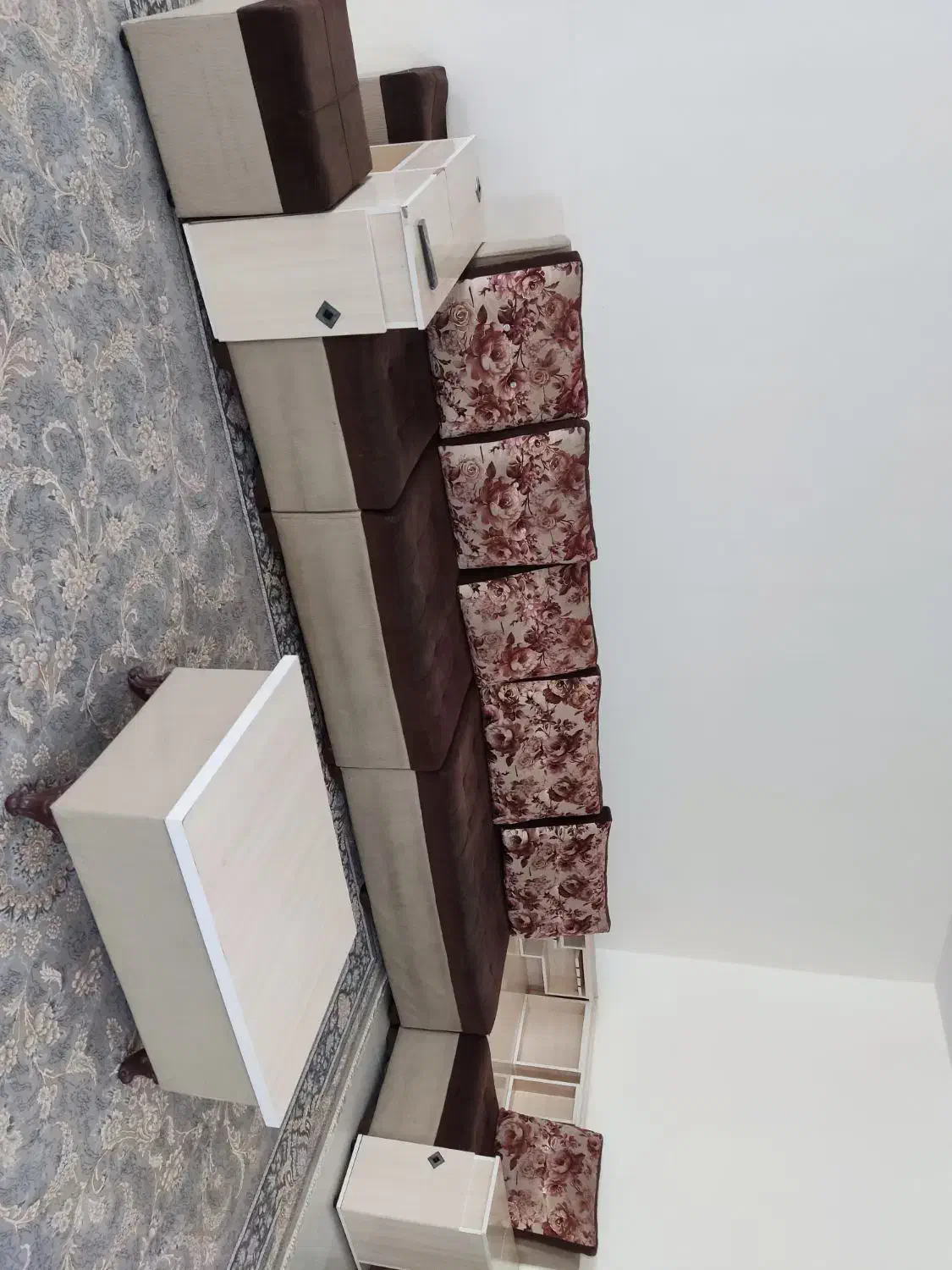 مبل ال با پشتی دو رو|مبلمان خانگی و میز عسلی|شیراز, سرو|دیوار