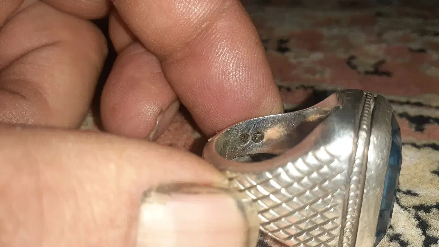 انگشتر توپاز اصل|جواهرات|اردبیل, |دیوار