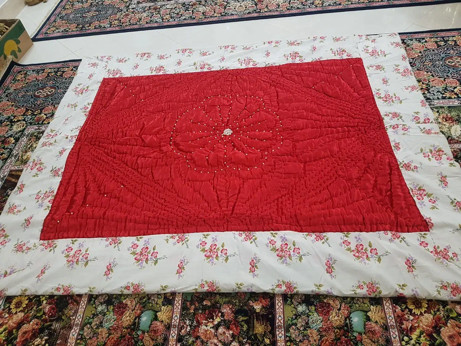 لحاف دست دوز|رختخواب، بالش، پتو|قم, انسجام|دیوار