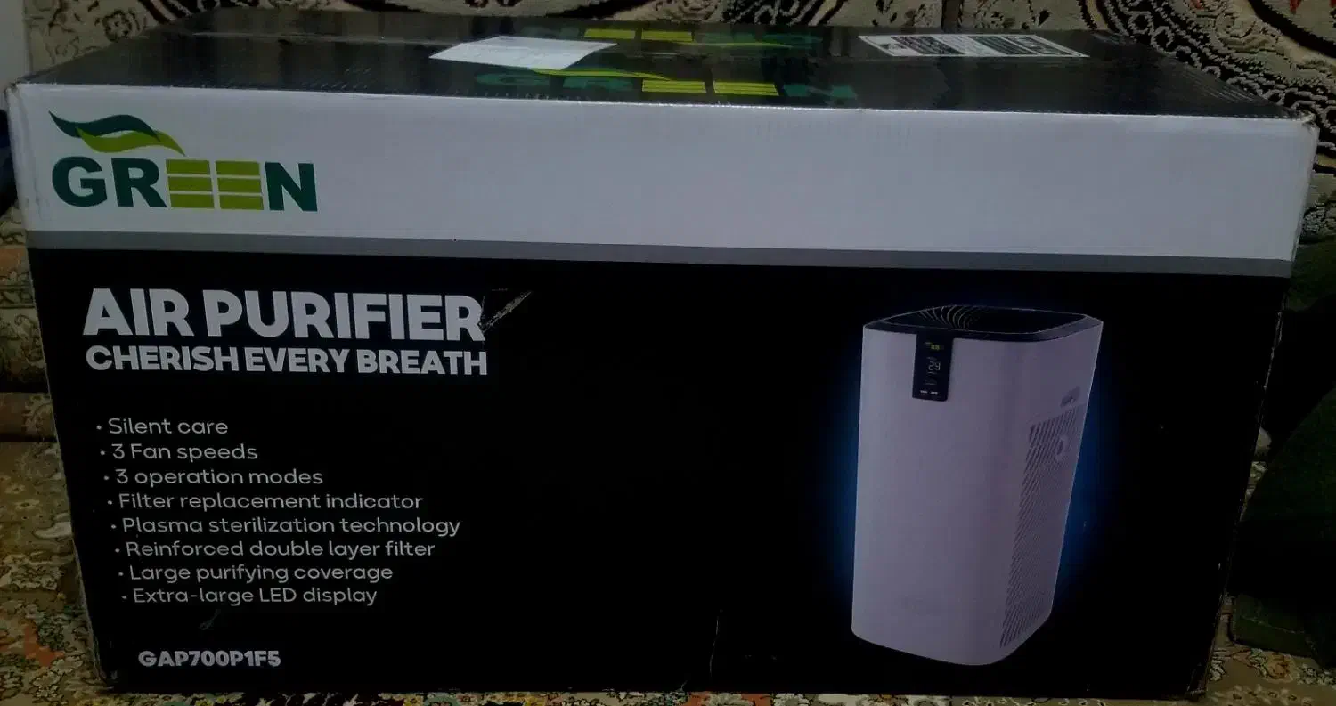 دستگاه تصفیه هوا گرین|پنکه و تصفیهکنندهٔ هوا|قم, محمد آباد|دیوار