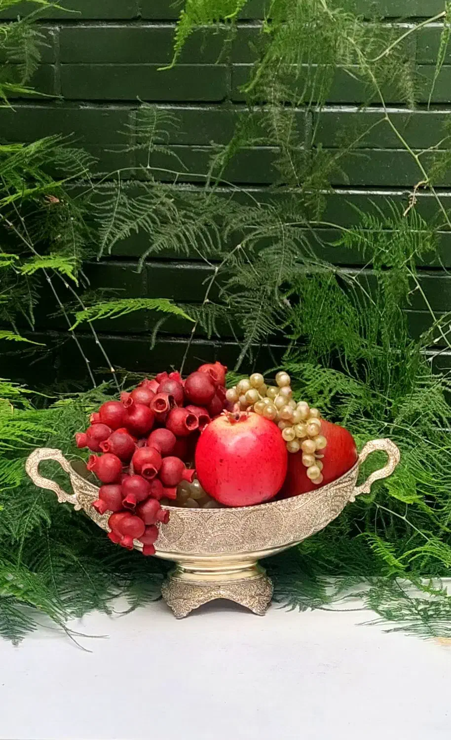 کشکول نقره ای|ظروف سرو و پذیرایی|رشت, جهاد|دیوار