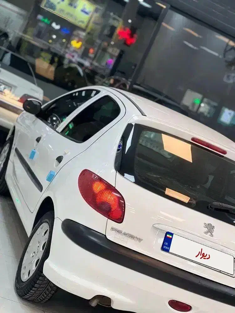 پژو۲۰۶مدل تیپ ۲|خودرو سواری و وانت|نسیم‌شهر, |دیوار