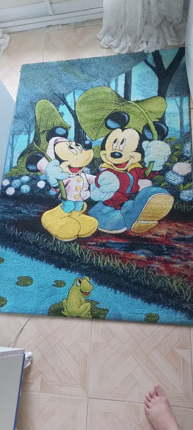 ست کامل اتاق کودک میکی موس|تخت و سرویس خواب|گرگان, |دیوار