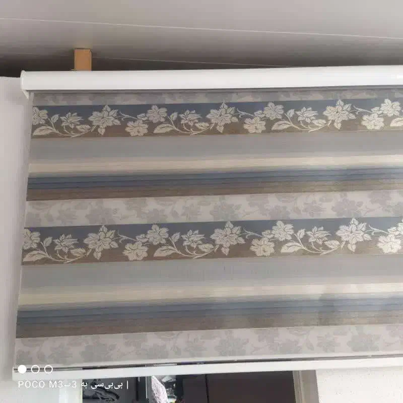 پرده زبرا 2/40در1/70 و پرده رومن عرض ۱/۵|پرده، رانر، رومیزی|محمودآباد, |دیوار