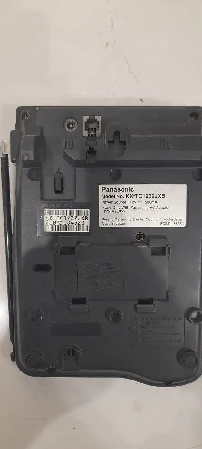 گوشی تلفن پاناسونیک ژاپن مدل ۱۲۳۲|تلفن رومیزی|اصفهان, جلالیه|دیوار