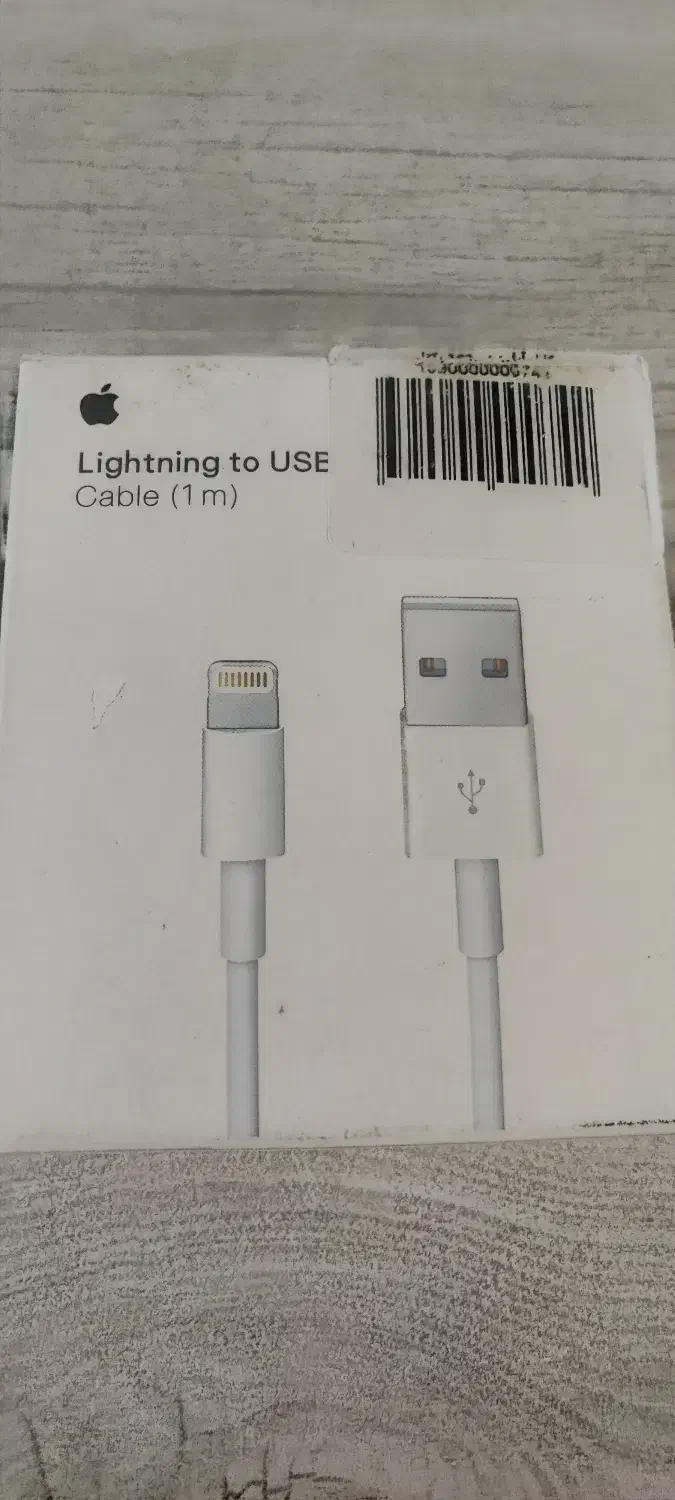 کابل تبدیل USB به لایتنینگ اپل طول 1 متر|لوازم جانبی موبایل و تبلت|کرج, شهرک اوج|دیوار