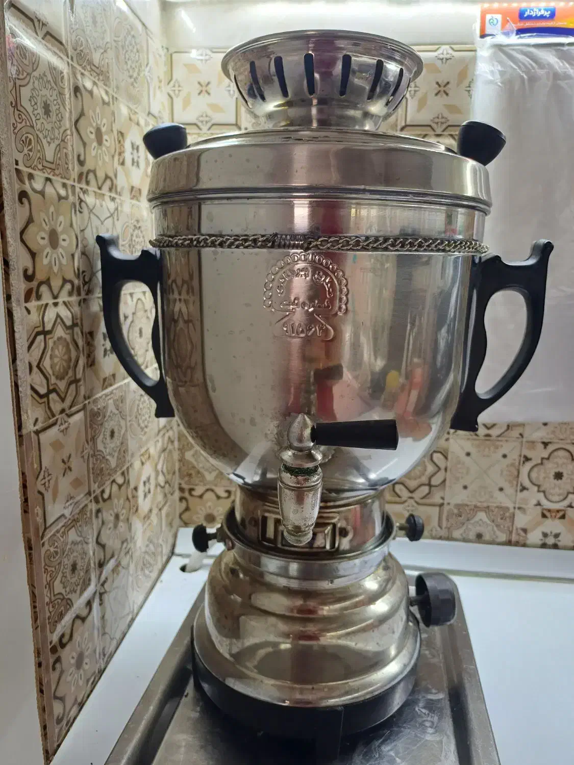 سماور گازی|سماور، چای‌ساز، قهوه‌ساز|قزوین, |دیوار