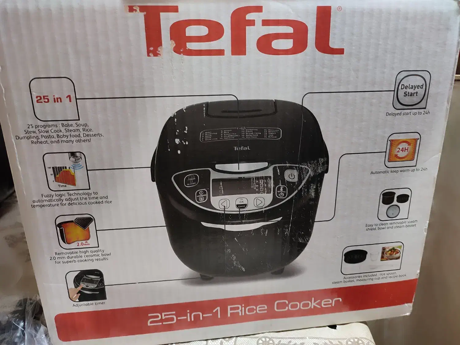 پلوپز 25 کاره تفال|اجاق گاز و لوازم برقی پختوپز|امیدیه, |دیوار