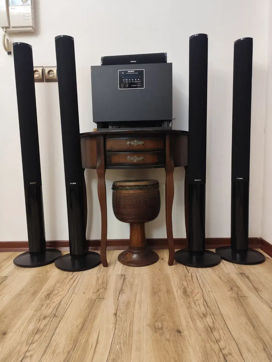 سینماخانواده|سیستم صوتی خانگی|شیرگاه, |دیوار