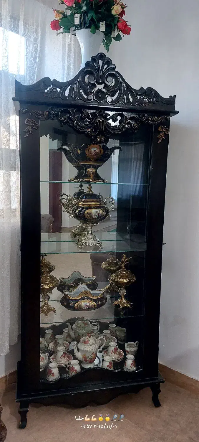 بوفه چوبی|بوفه، ویترین، کنسول|میاندوآب, |دیوار