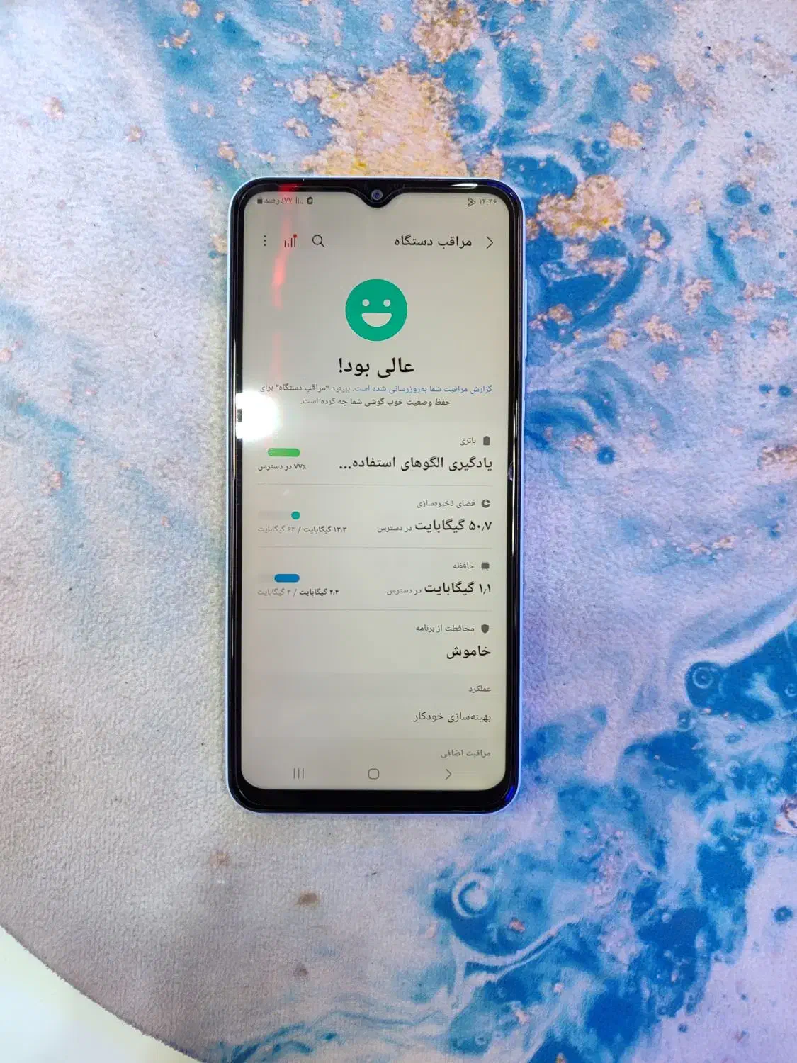 گوشی موبایل سامسونگ a23 در حد نو با حافظه 64/4|موبایل|بناب, |دیوار