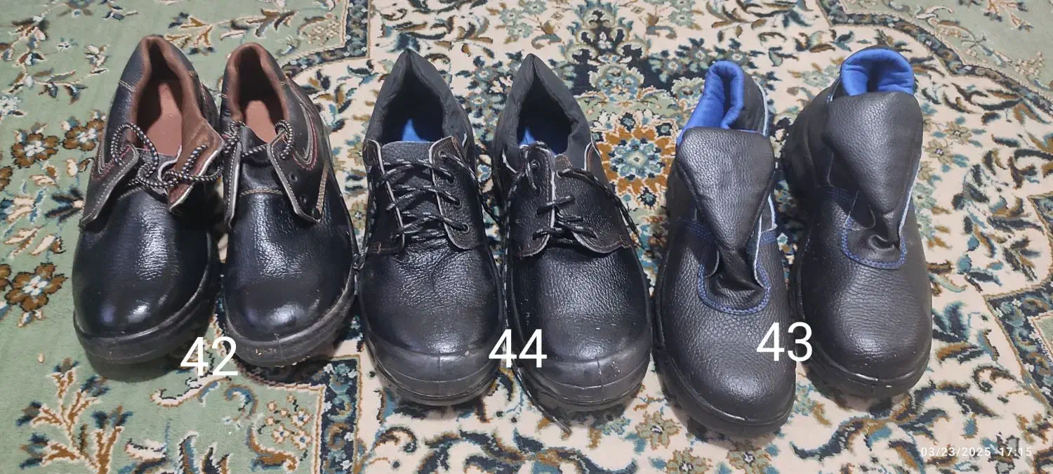 کفش ایمنی|کیف، کفش، کمربند|قرچک, شهرک گلها|دیوار