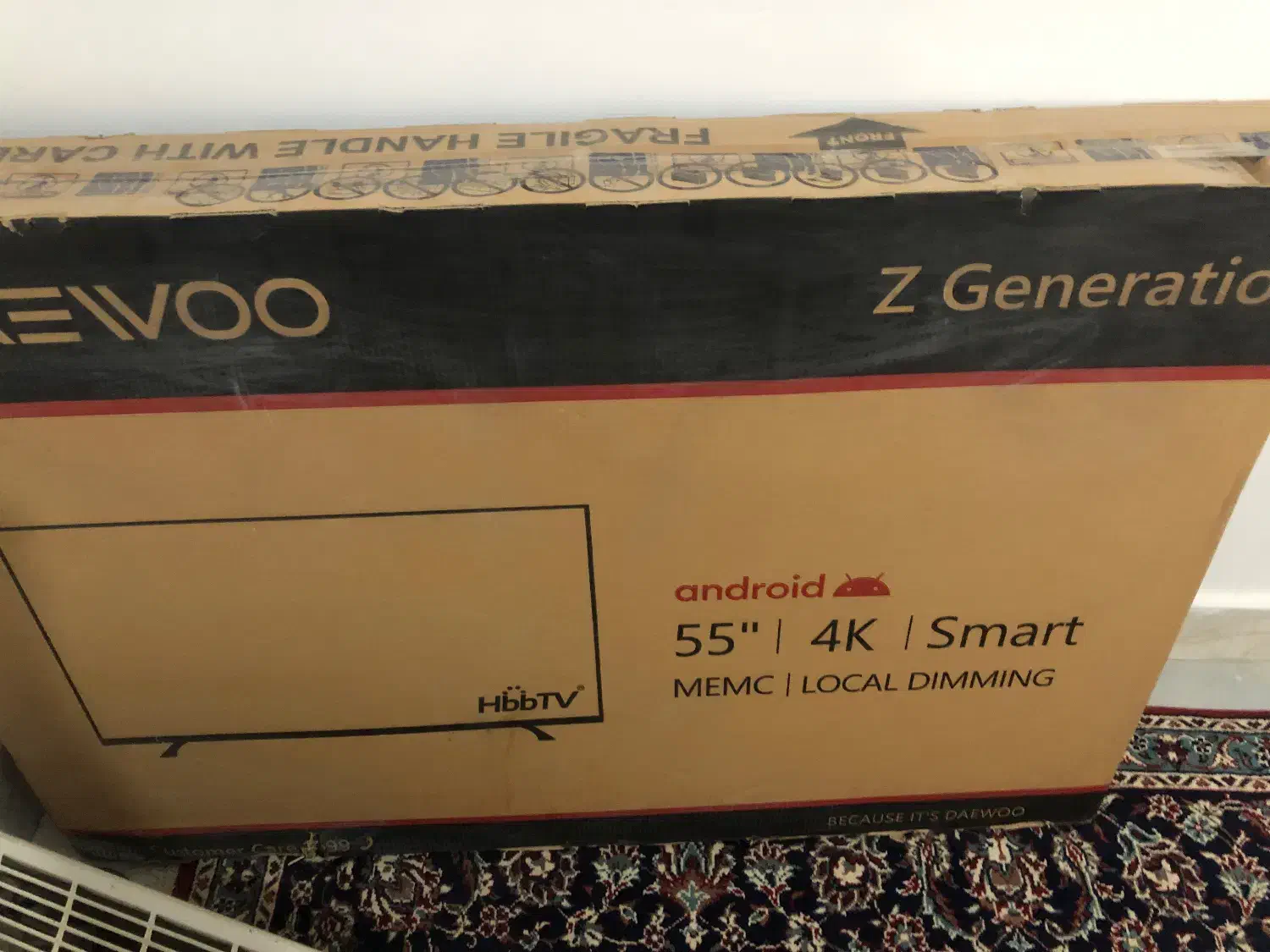 تلویزون دو ۵۵|تلویزیون و پروژکتور|کلاله, |دیوار