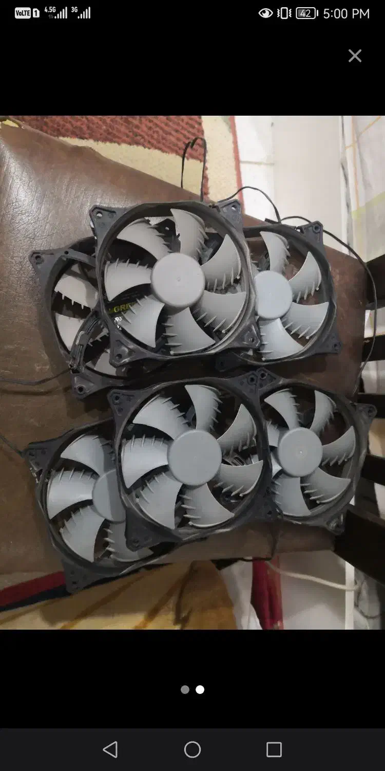 فن کیس ۱۲۰ گرین|قطعات و لوازم جانبی رایانه|مسجد سلیمان, |دیوار