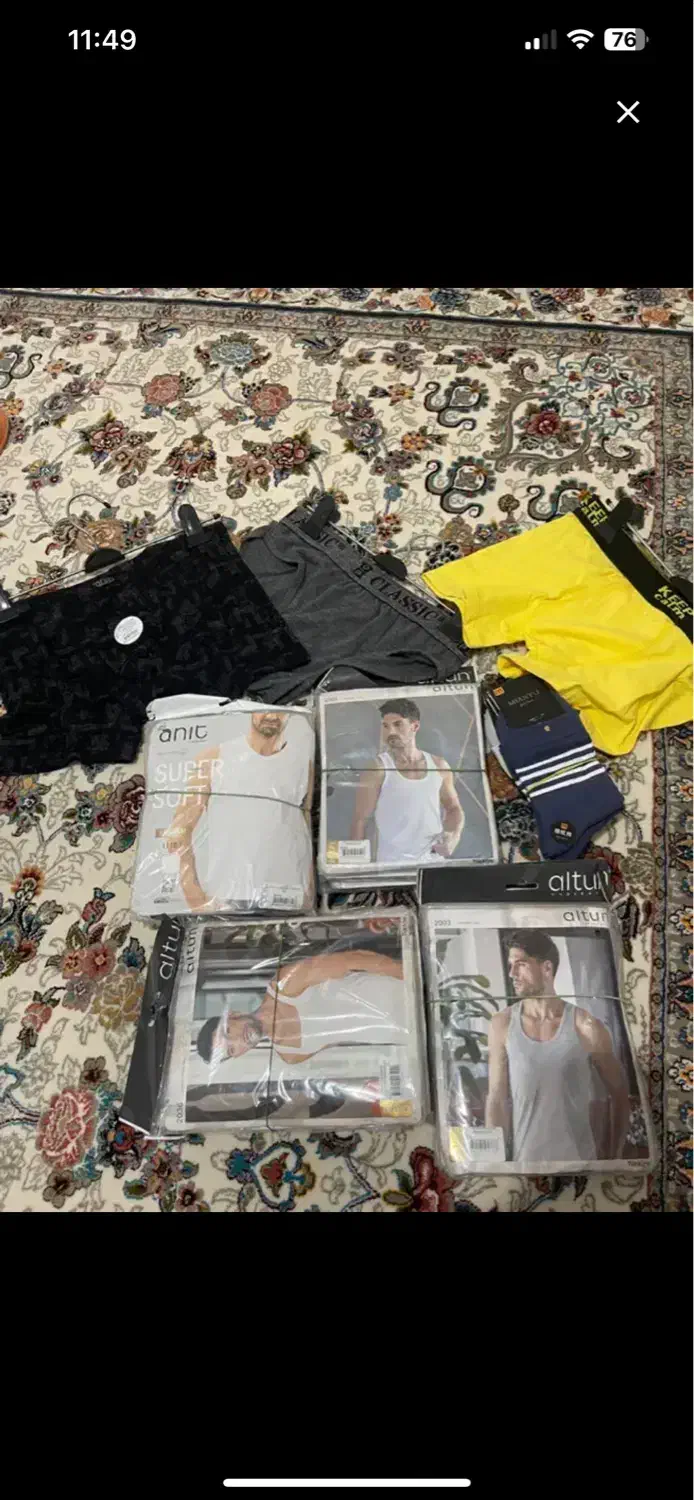 لباس زیر مردانه جنس ترک عالی درجه یک|لباس|جوانرود, |دیوار