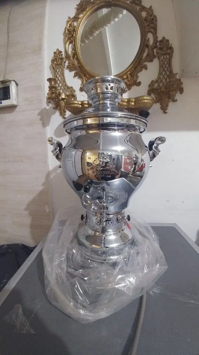 گازی 10لیتری گلستان نو استفاده نشده|سماور، چایساز، قهوهساز|تهران, والفجر (افسریه)|دیوار