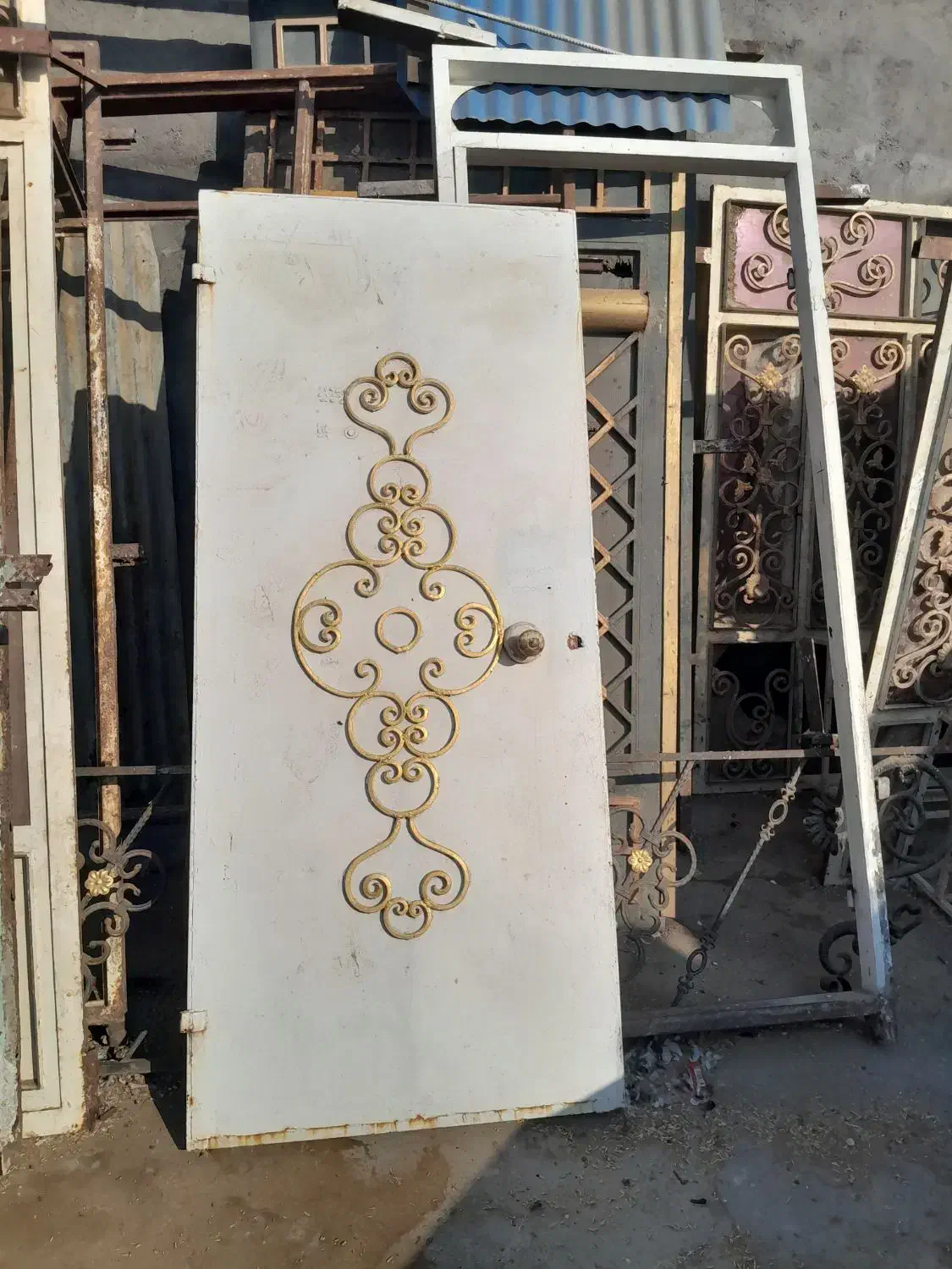 درب حیاط|مصالح و تجهیزات ساختمان|شوش, |دیوار