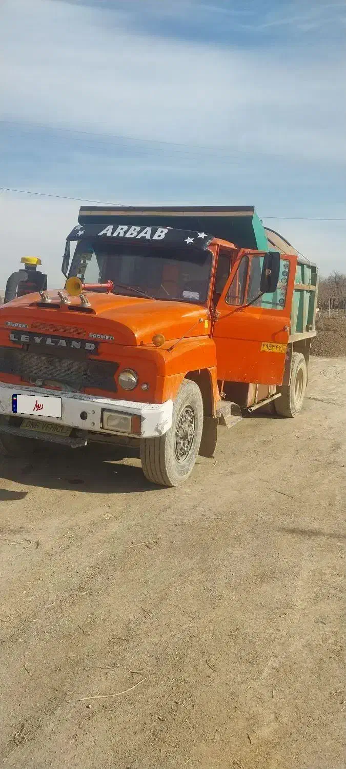 لیلاند کمپرسی ۱۹ تن مدل۵۲ لاستیک تیوپلس|خودرو سنگین|محلات, |دیوار