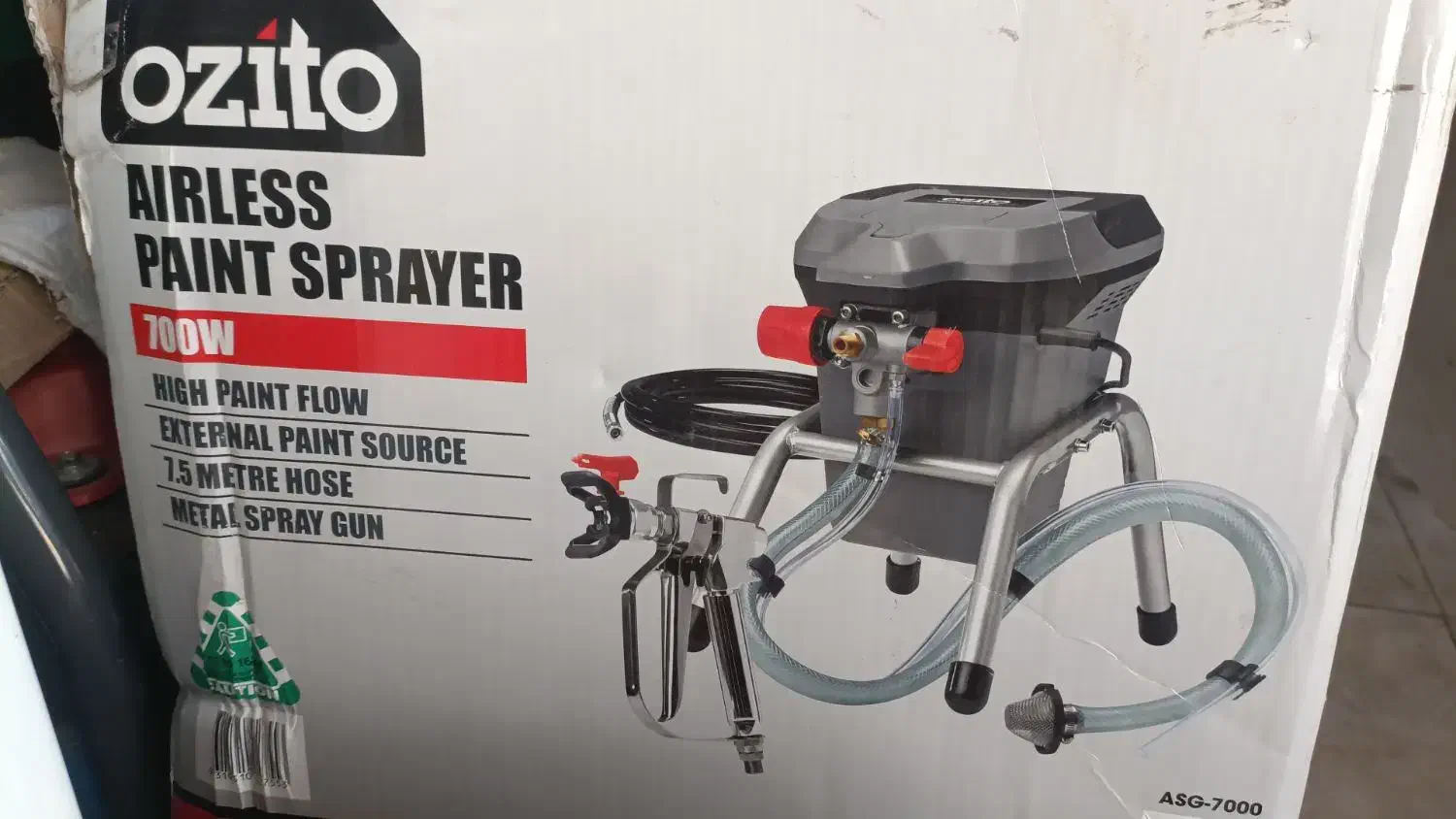 ایرلس (رنگ باش برقی ) اوزیتو ۷۰۰ وات|فروشگاه و مغازه|سیراف, |دیوار