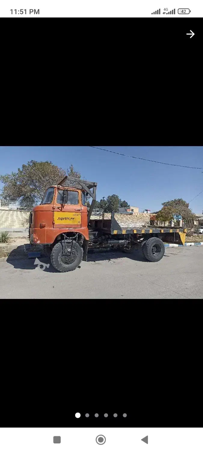 جرثقیل ایفا مدل 63 همراکف جرثقیل بدون دستگاه|خودرو سنگین|شیروان (خراسان), |دیوار