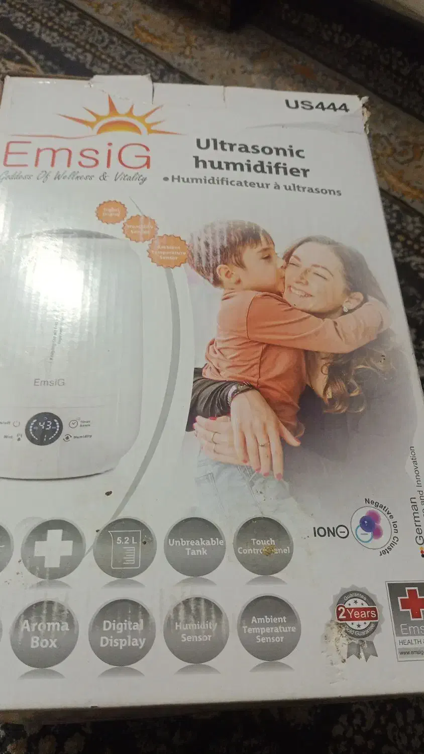 دستگاه بخور سرد EMSiG us444|پنکه و تصفیه‌کنندهٔ هوا|تهران, نیکنام|دیوار