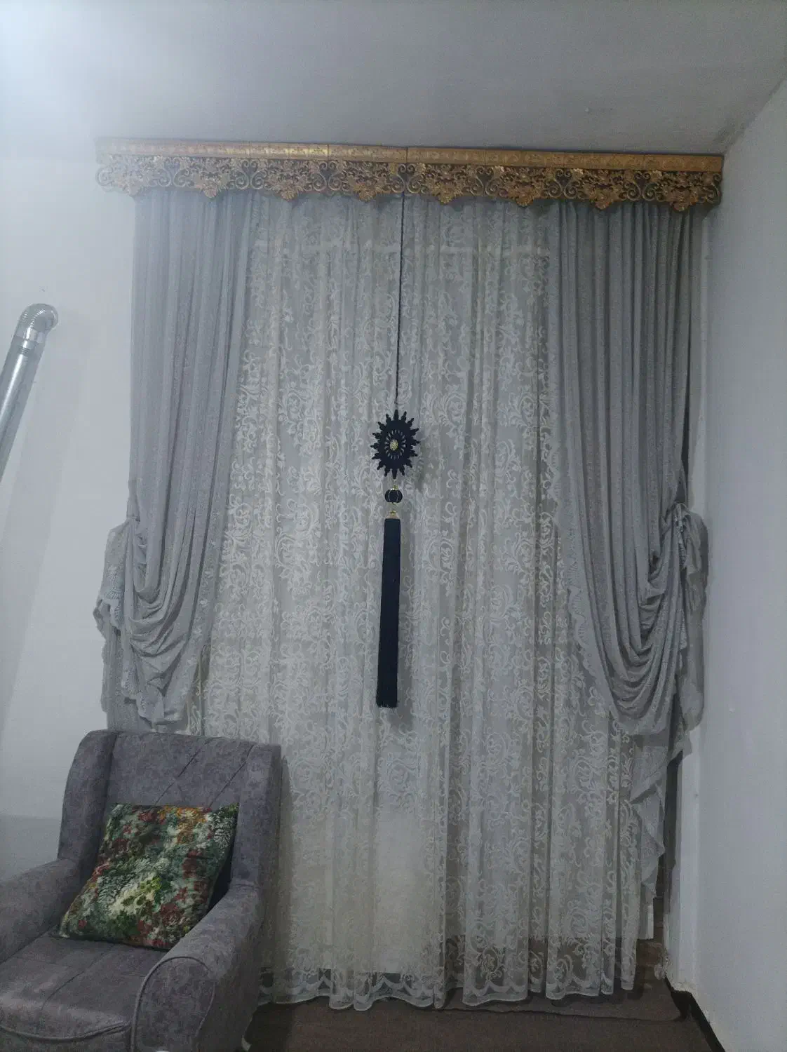 پرده و راشل|پرده، رانر، رومیزی|شیراز, باغ تخت|دیوار