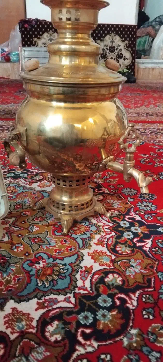 سماور زغالی|قوری، کتری، قهوه‌ساز دستی|مراغه, |دیوار