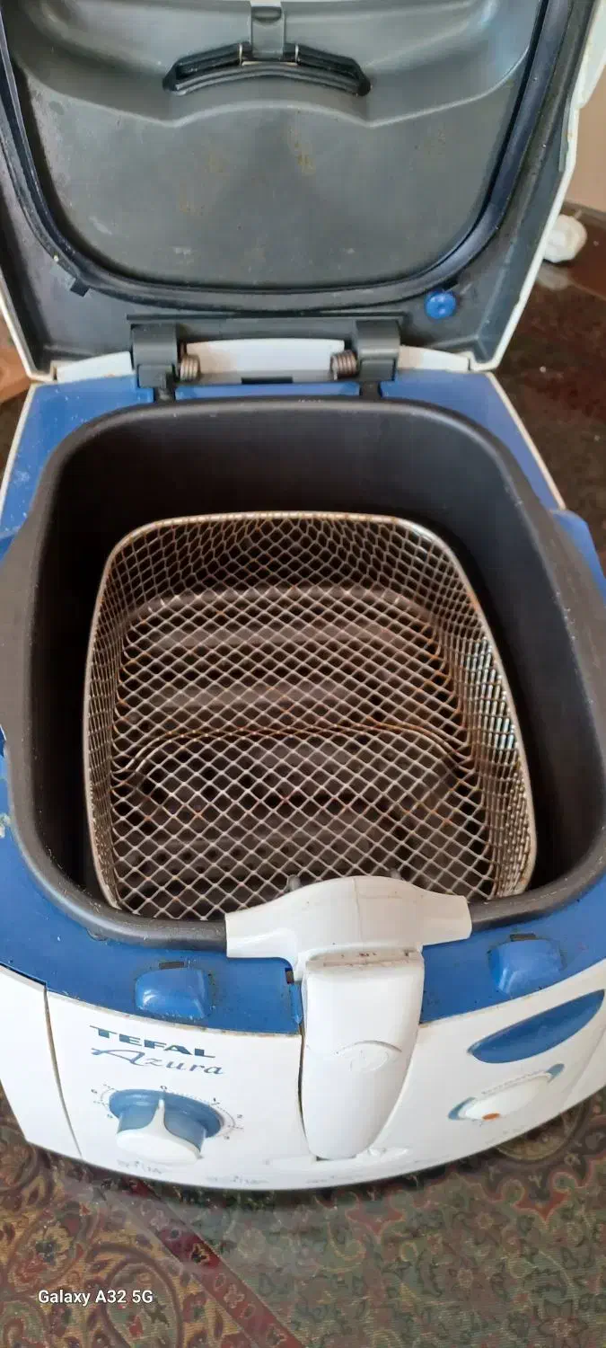 سرخ کن تفال روغنی در حد نو|اجاق گاز و لوازم برقی پختوپز|پرند, فاز ۲|دیوار