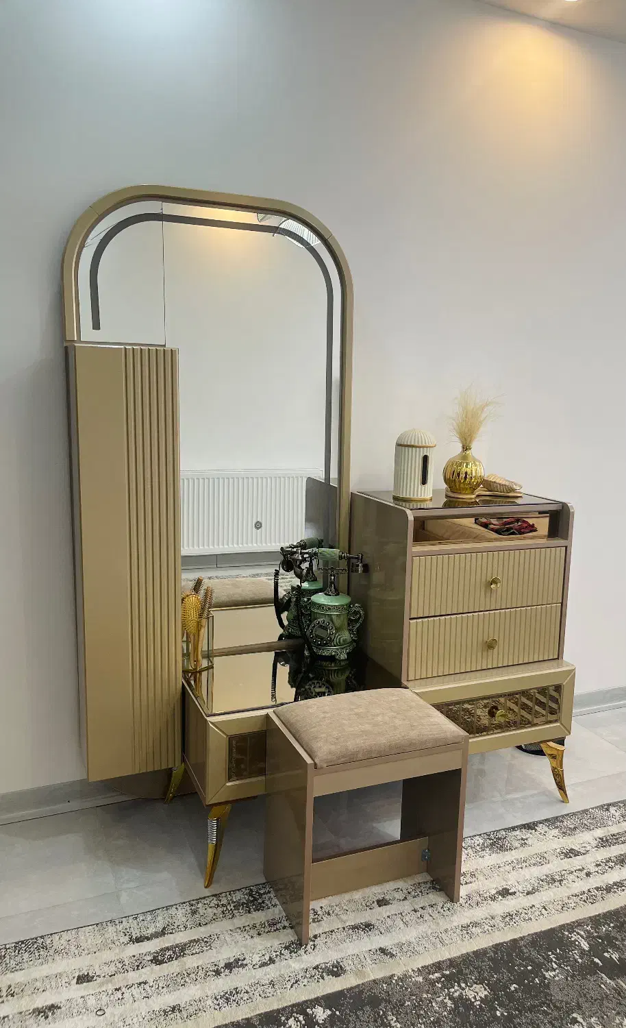 سرویس خواب دونفره|تخت و سرویس خواب|خمین, |دیوار