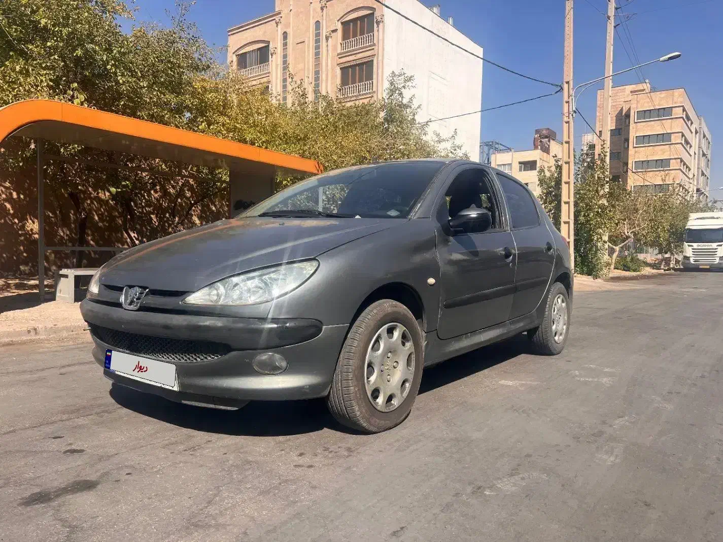 ۲۰۶ تیپ ۶ اتومات مدل ۸۸|خودرو سواری و وانت|شیراز, جانبازان|دیوار