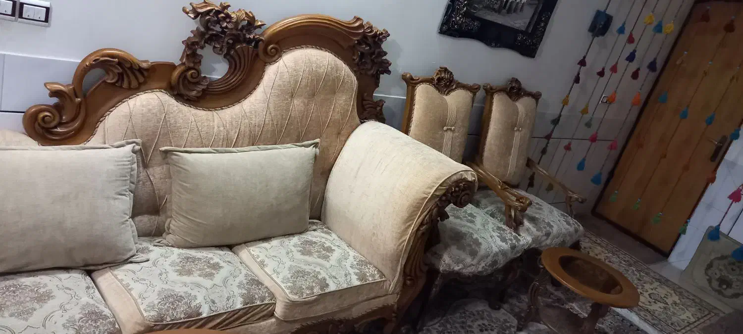 مبلمان سلطنتی|مبلمان خانگی و میز عسلی|مبارکه, |دیوار