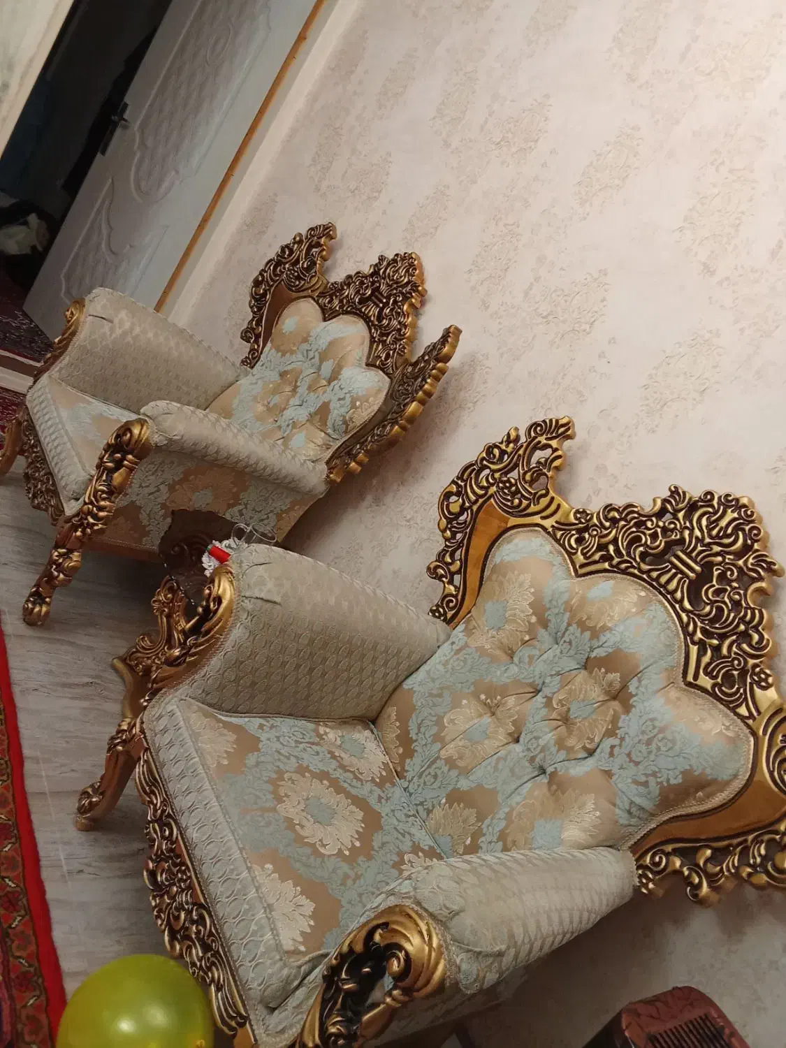 مبلمان سلطنتی نه نفره|مبلمان خانگی و میز عسلی|تبریز, |دیوار