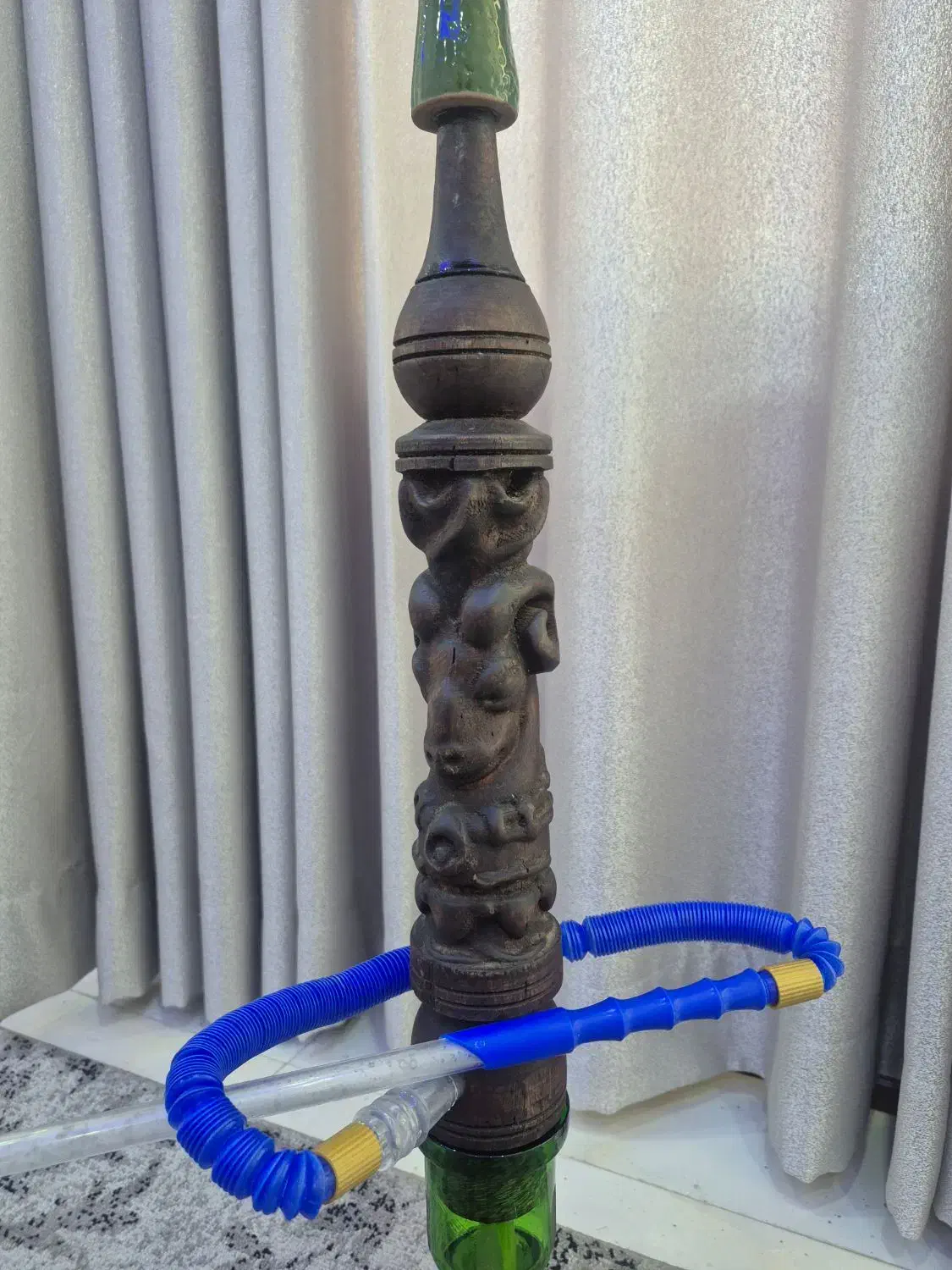 قلیون قلیان چوبی|کلکسیون و سرگرمی|هشتگرد, هشتگرد قدیم|دیوار