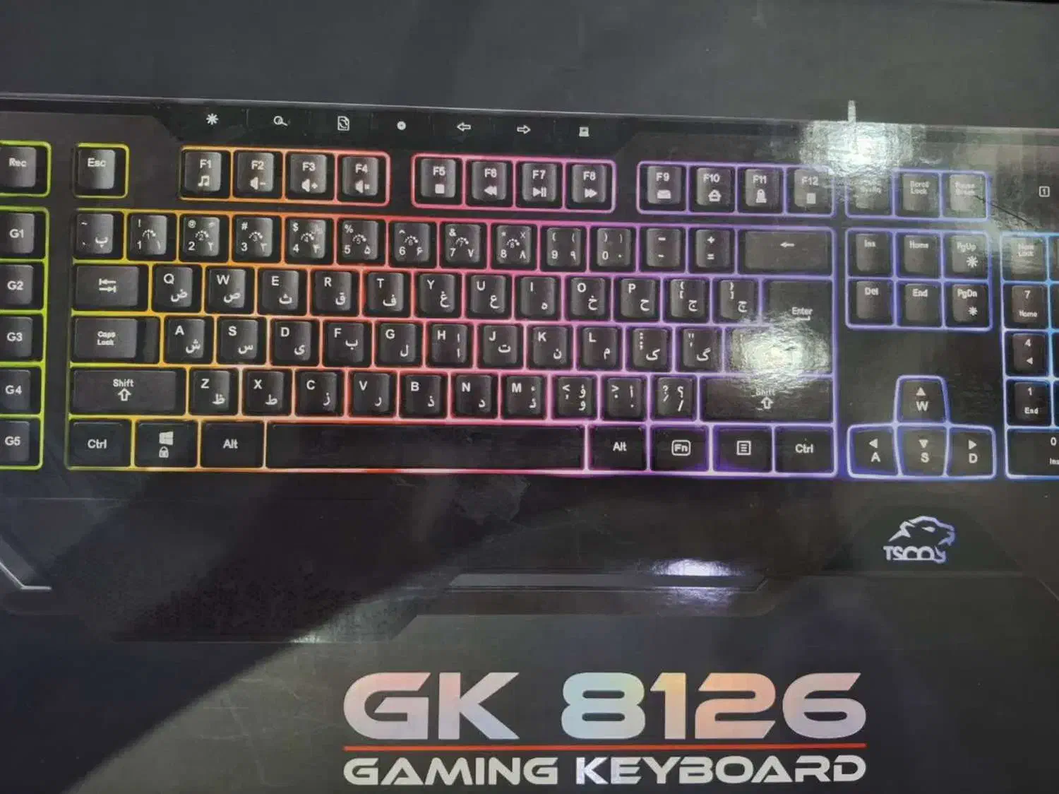 کیبورد TSCO GK8126 نو و تمیز|قطعات و لوازم جانبی رایانه|کرج, کوی امامیه|دیوار