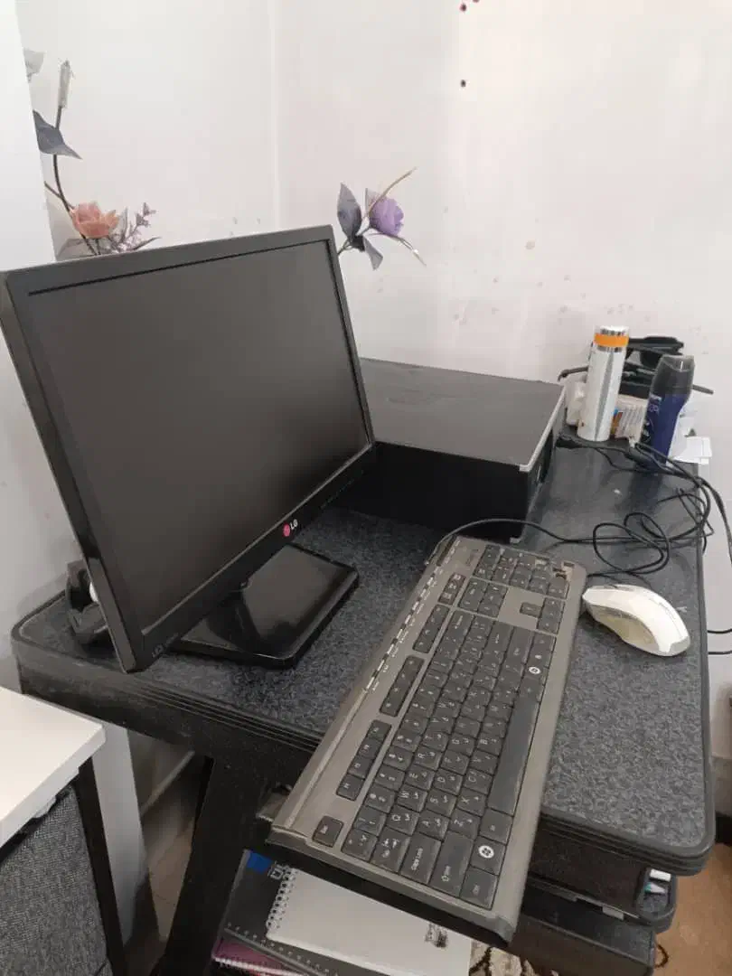 مانیتور ال جی 19EN33 کیس حافظه 500|رایانه رومیزی|برخوار, |دیوار