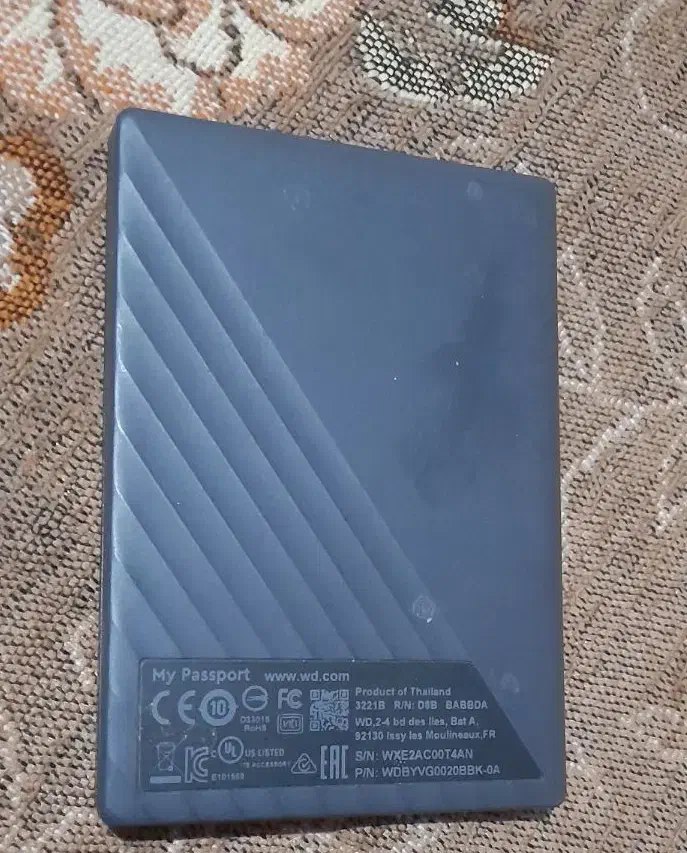 هارد ۲ ترا wd در حد نو کم کار|قطعات و لوازم جانبی رایانه|بیرجند, |دیوار