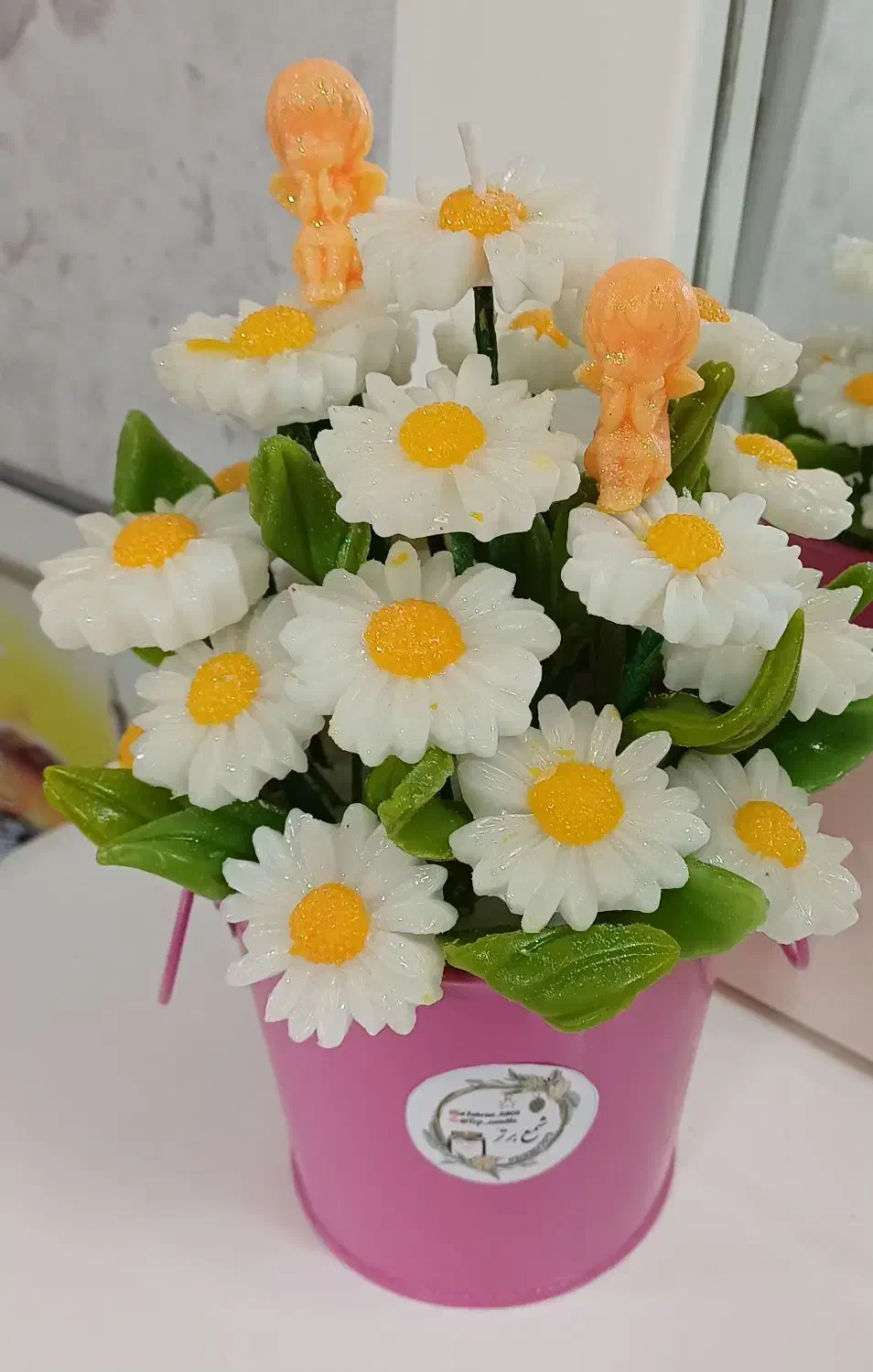 گلهای ماندگار|گل مصنوعی|قم, در بهشت|دیوار