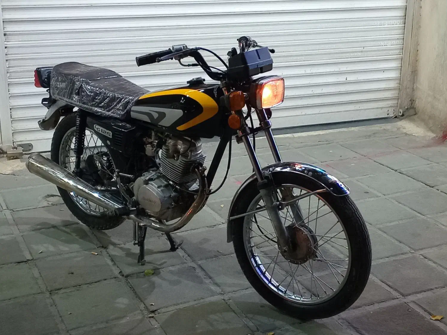 موتور 150 دستی مزایده|موتورسیکلت|سنندج, |دیوار