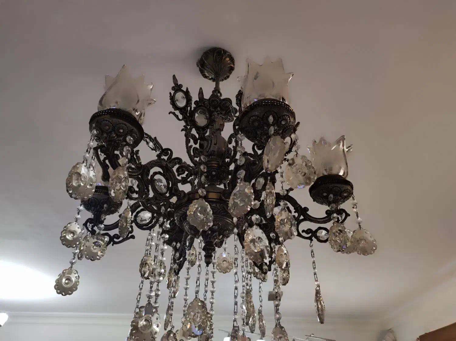 لوستر|لوستر و چراغ آویز|کیش, |دیوار